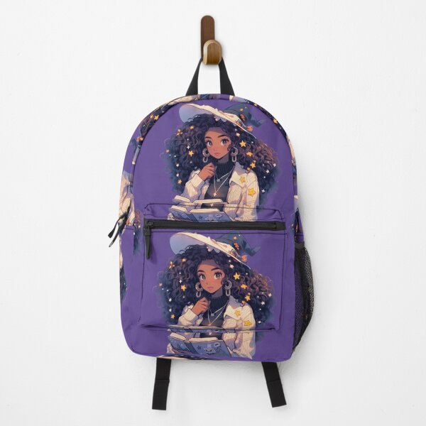 Item preview, The Halloween Lofi Black Girl Reading Book - Reading Cartoon Characters designed and sold by Ordinary Life Works.