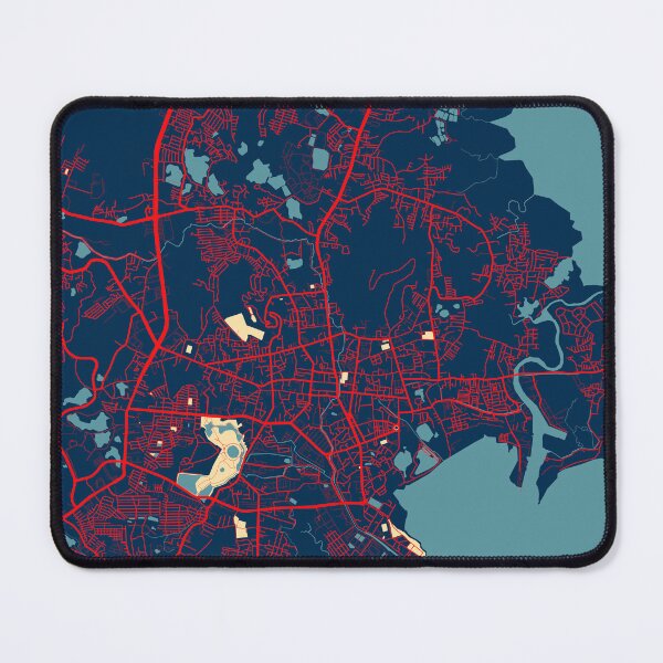 Item preview, Phuket City Map of Thailand - Hope designed and sold by deMAP.
