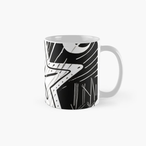 Item preview, Boho Celestial Landscape in Black and White designed and sold by HanaiPrint.