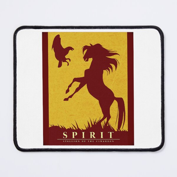Item preview, Spirit Stallion of the Cimarron Minimalist Graphic designed and sold by allo-ryll-en.
