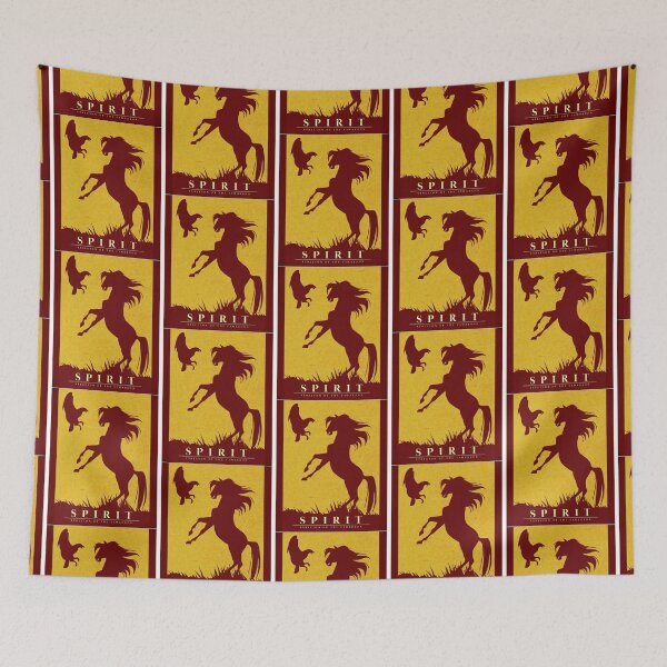 Item preview, Spirit Stallion of the Cimarron Minimalist Graphic designed and sold by allo-ryll-en.