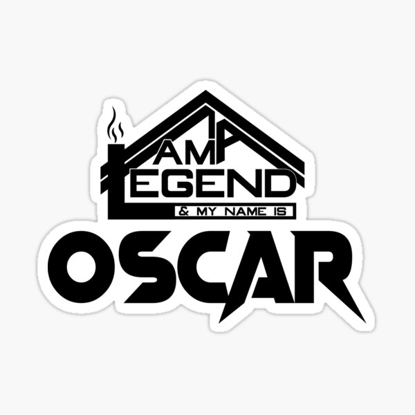 Artikel-Vorschau von  Ich bin eine Legende und mein Name ist Oscar (I am Legendary), designt und verkauft von koreatvtea.