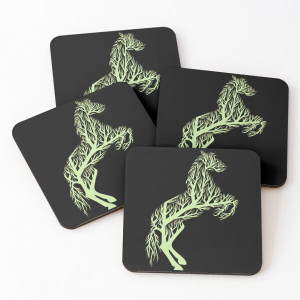 Item preview, árbol caballo espíritu semental del cimarrón designed and sold by allo-ryll-en.