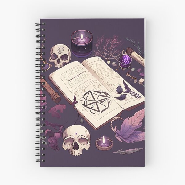 Item preview, Purple Witchy Flatlay  designed and sold by Cozy Nerdy Things.