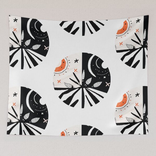 Item preview, Celestial View with Tribal and Boho Elements designed and sold by HanaiPrint.