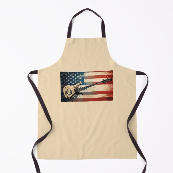Item preview, Electric guitar and USA flag designed and sold by vialgames.