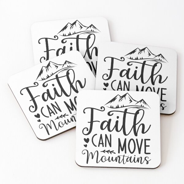 Item preview, Faith can move mountains designed and sold by iD3signs.