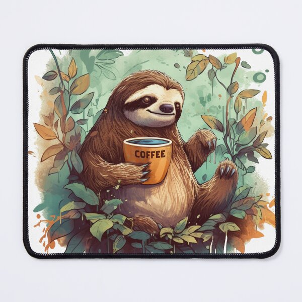 Item preview, Sloth Coffee designed and sold by mbcreativellc.