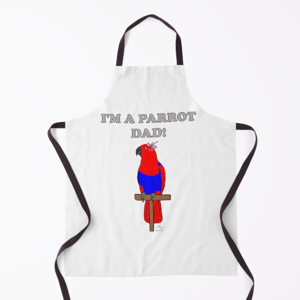 Item preview, I'm a Parrot Dad! - Eclectus Parrot Female designed and sold by Laughing Parrot Studio.