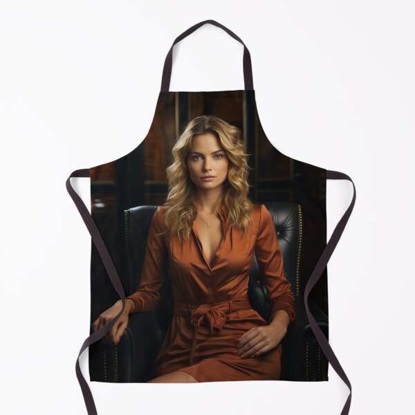 Item preview, "Elegant in Orange: Sophisticated female Presence Gold Amber Brown" designed and sold by WhiteWolfe0127.
