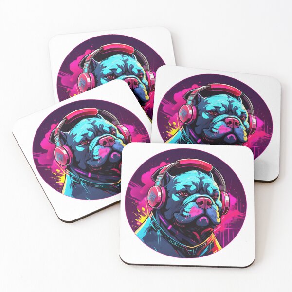Item preview, Cyberpunk Bulldog - № 2 designed and sold by DoggoBliss.