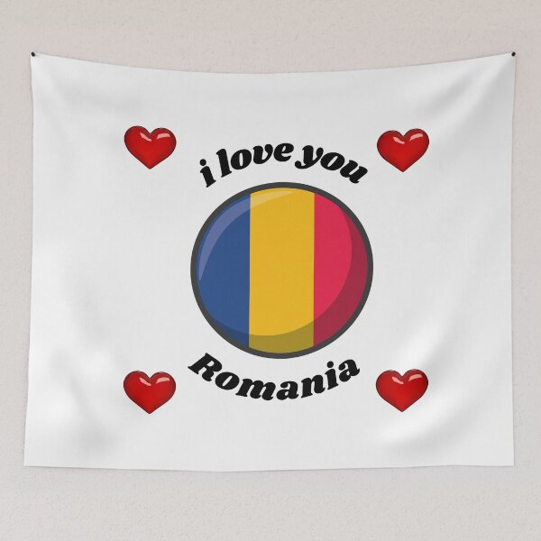 Item preview, romania flag designed and sold by CARANIACLS.