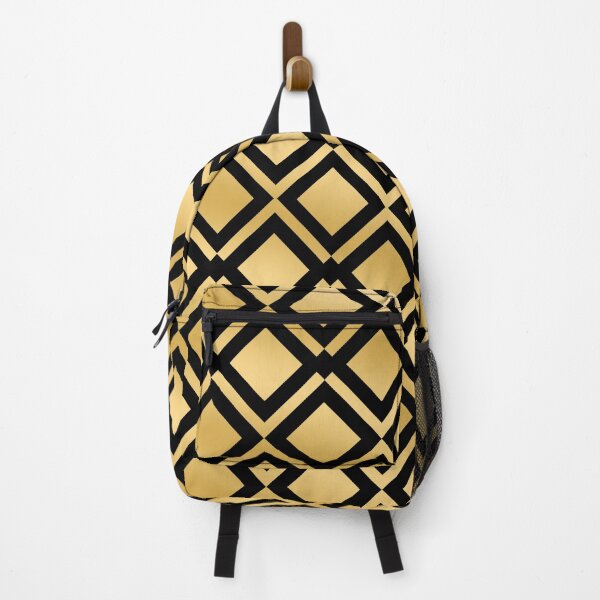 Item preview, Black And Gold Metallic Art Deco Pattern designed and sold by PMCreative.
