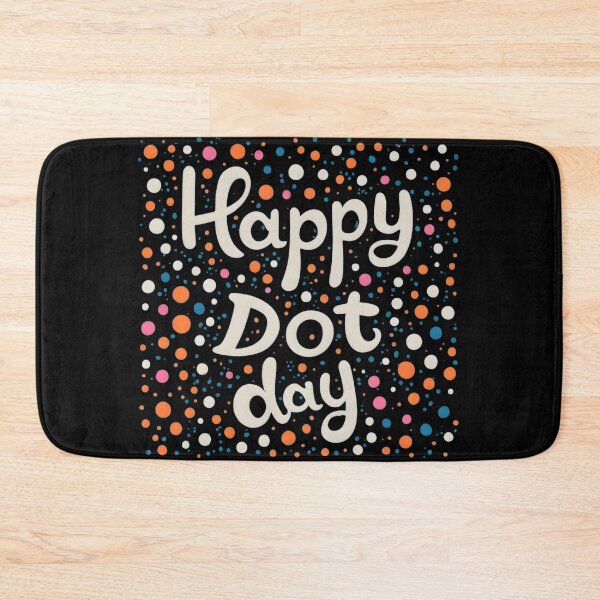 Item preview, Colorful heart made of dots International Dot Day designed and sold by GalaxyGraffiti.