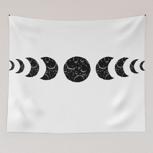 Item preview, Moon phase graphic design print designed and sold by dcrc.