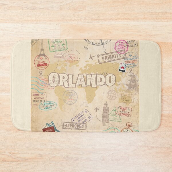 Item preview, Walking around the world and discovering Orlando designed and sold by studio468.