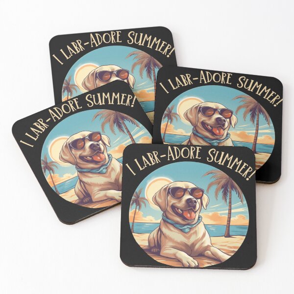 Item preview, I Labrador Summer designed and sold by OtterComforts.