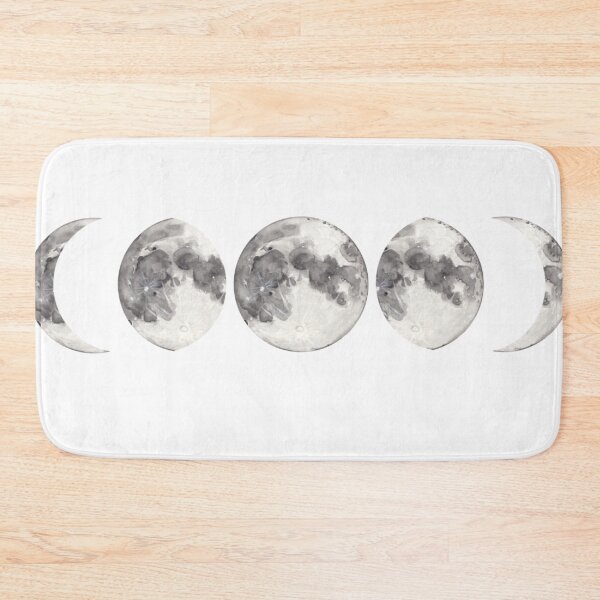Item preview, moon phase graphic design print designed and sold by dcrc.