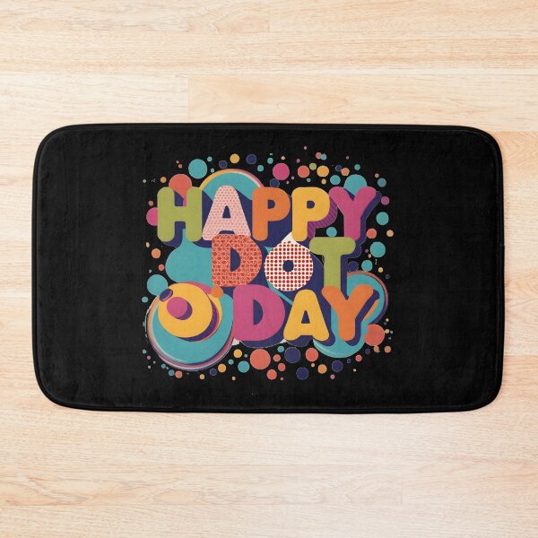 Item preview,  Colorful heart made of dots International Dot Day designed and sold by GalaxyGraffiti.