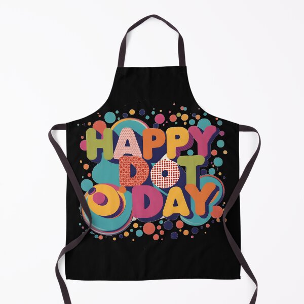 Item preview, Colorful heart made of dots International Dot Day designed and sold by GalaxyGraffiti.