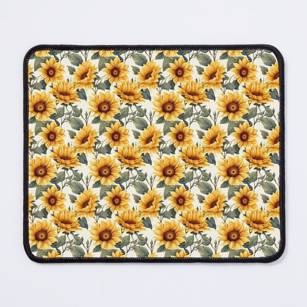 Item preview, Sunflower floral flower pattern design designed and sold by Logic72.