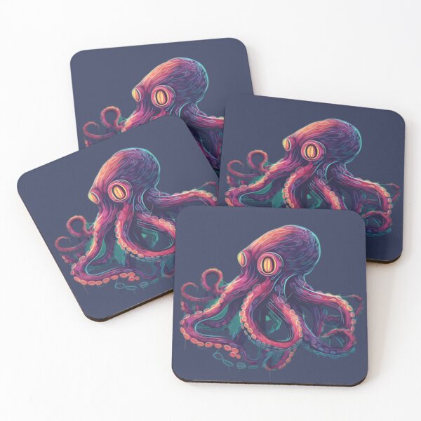 Item preview, Ink and Tentacles: Octopuses in Action designed and sold by Strokes-Colors.