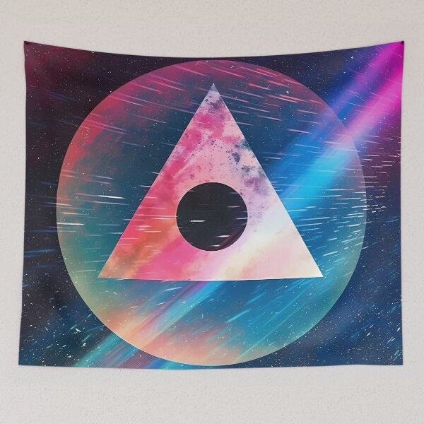 Item preview, "Triangular Cyberseapunk Vibes" designed and sold by Art-Vortex-fr.