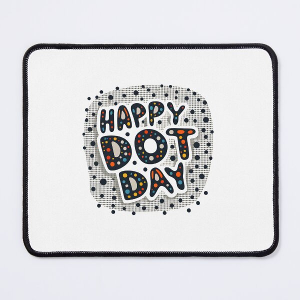 Item preview, Copy of Copy of Colorful heart made of dots International Dot Day designed and sold by GalaxyGraffiti.