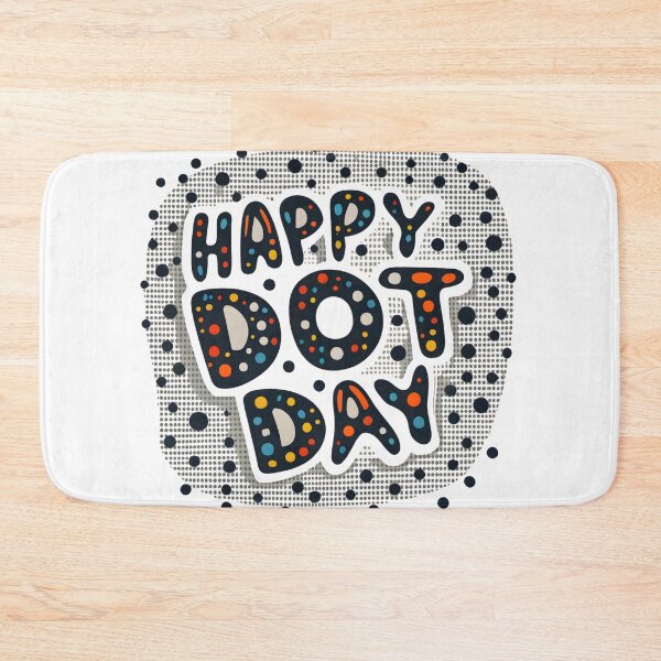 Item preview, Copy of Copy of Colorful heart made of dots International Dot Day designed and sold by GalaxyGraffiti.