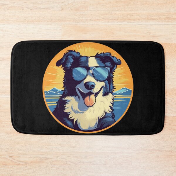 Item preview, Border Collie Summer designed and sold by OtterComforts.