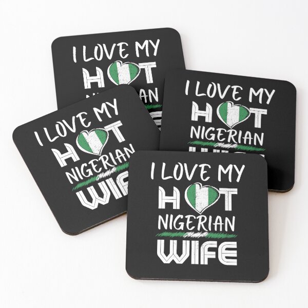 Item preview, I Love My Hot Nigerian Wife Nigeria Husband designed and sold by Furahisha.