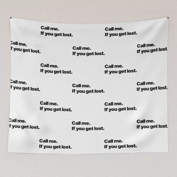 Item preview, Call Me If You Get Lost       designed and sold by BlytheHester.