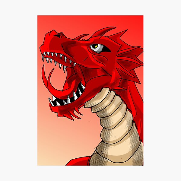 Among Us Dragon Wall Art for Sale | Redbubble