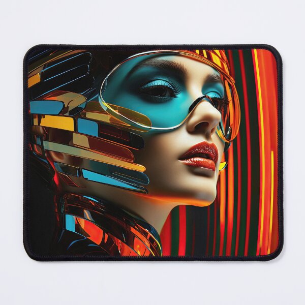 Item preview, Image of woman in futuristic fashion outfit designed and sold by George van der Lee.