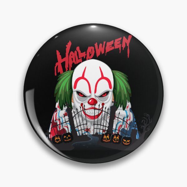 Item preview, creepy clown halloween designed and sold by StarDan.