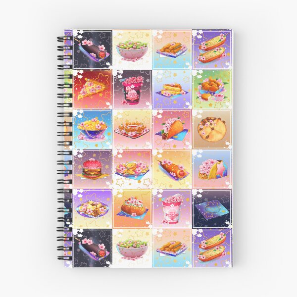 Item preview, Aesthetic Comfort Foods collage with cherry blossoms designed and sold by arterialmotive.