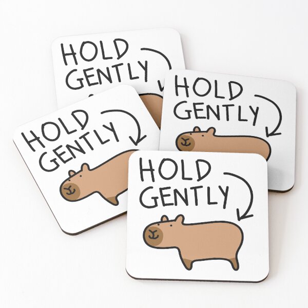 Item preview, Hold my capybara designed and sold by HummingGhost.