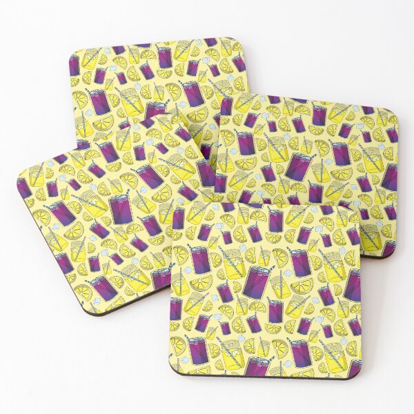 Item preview, Lemonade Pattern (Light Yellow) designed and sold by honeybeepaper.