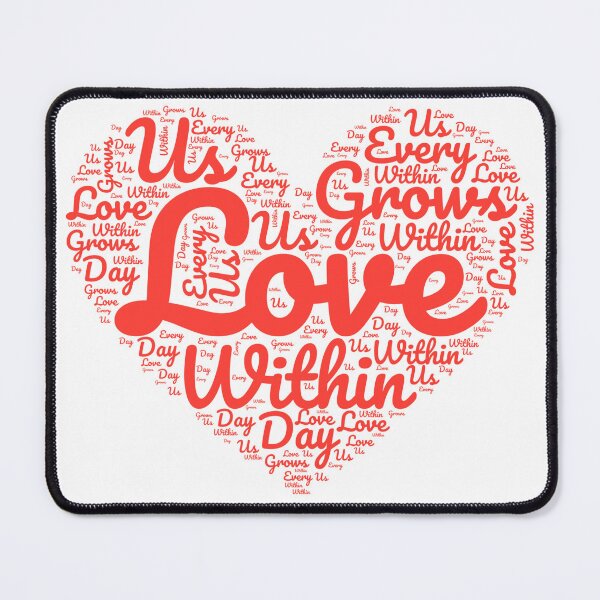 Item preview, Love Grows Within Us Every Day designed and sold by InfinityCircle.
