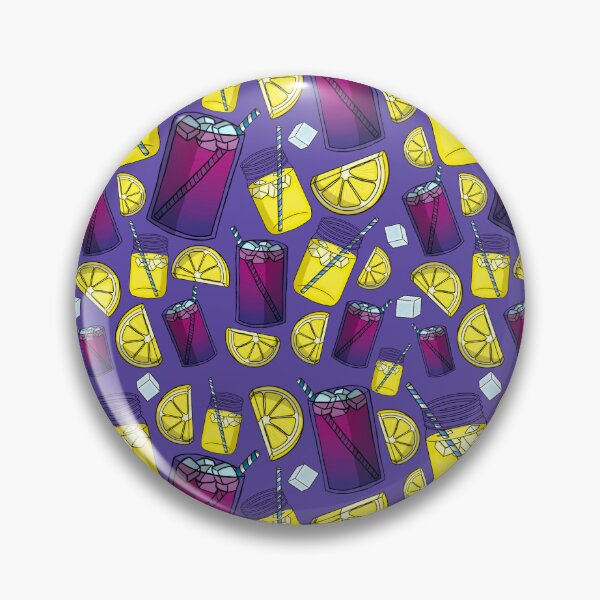 Item preview, Lemonade Pattern (Violet) designed and sold by honeybeepaper.