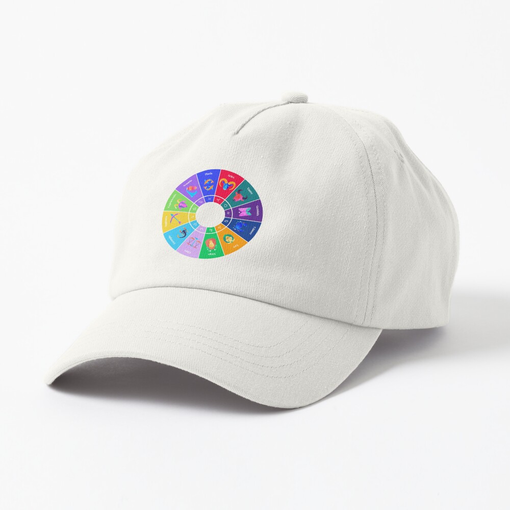 Vista previa del artículo con la obra «Dad hat», diseñado y vendido por AstroSomething.