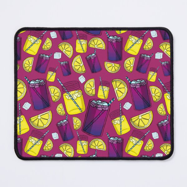 Item preview, Lemonade Pattern (Magenta) designed and sold by honeybeepaper.