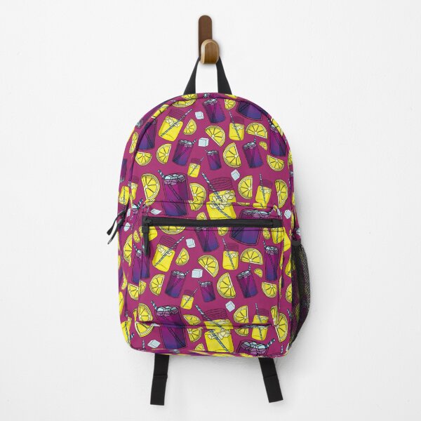 Item preview, Lemonade Pattern (Magenta) designed and sold by honeybeepaper.
