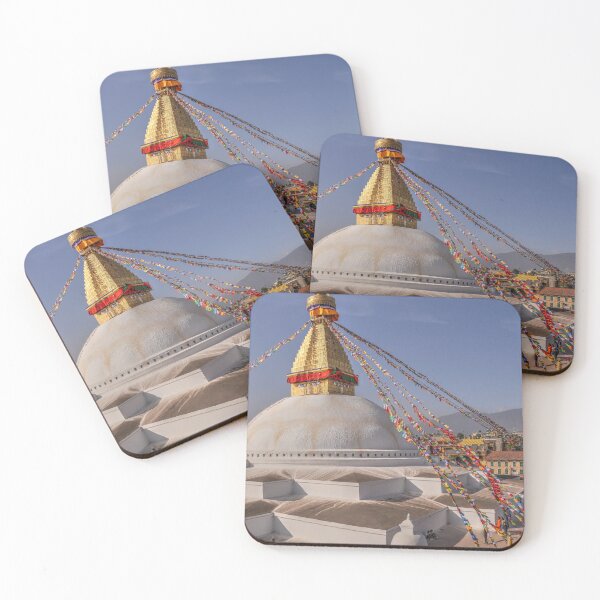 Item preview, Boudhanath Stupa designed and sold by SACRED NATURE DESIGNS.