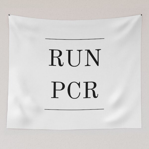 Item preview, run pcr biology biotechnologylaboratory lab designed and sold by SmthSpecial.