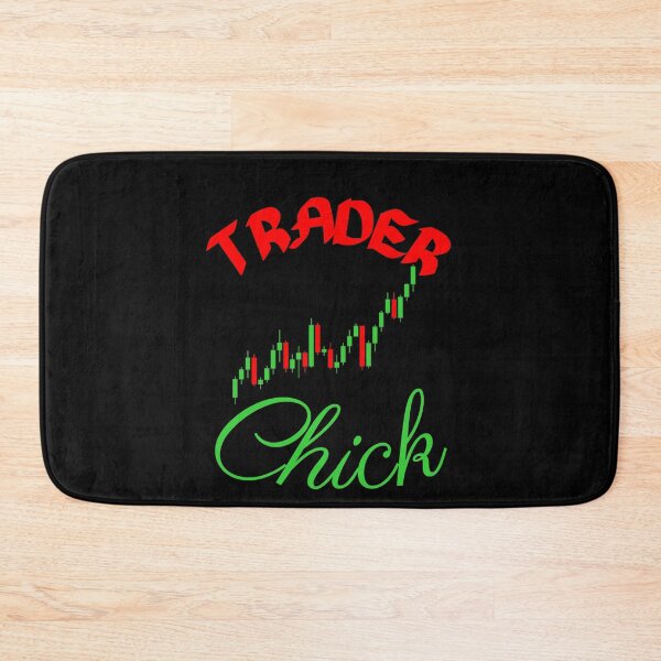 Item preview, Trader Chick-Black Background  designed and sold by Trendi61.