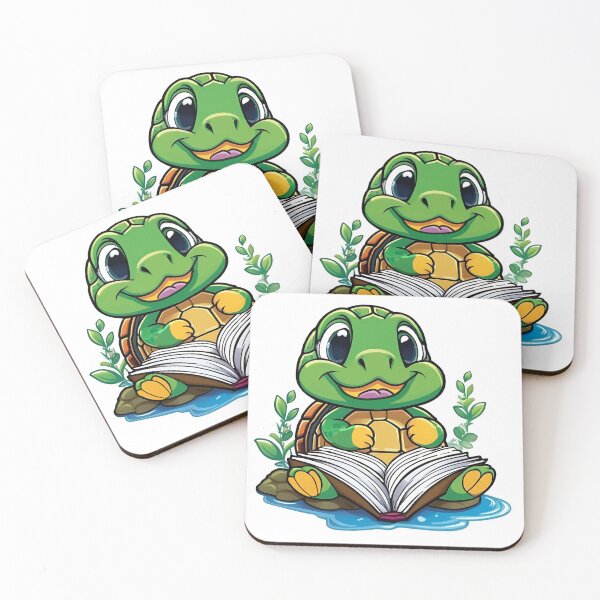 Item preview, Baby Turtle Reading designed and sold by ArtfulDragoon.