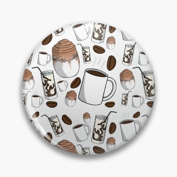 Item preview, Cup O' Joe Pattern (White) designed and sold by honeybeepaper.