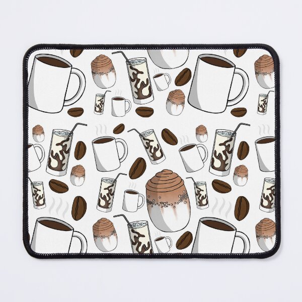 Item preview, Cup O' Joe Pattern (White) designed and sold by honeybeepaper.