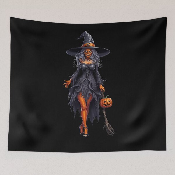 Item preview, Old Halloween Creepy Witch designed and sold by SirenasWorld.
